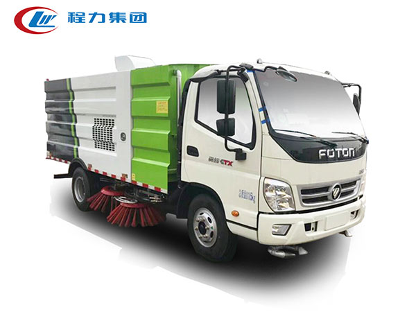福田奥铃5方扫路车