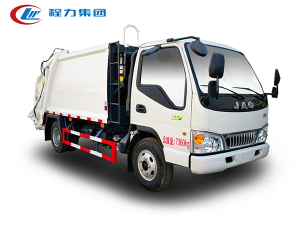 江淮5方压缩式垃圾车