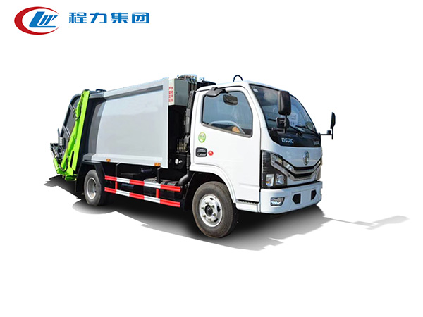 国六东风多利卡7方压缩垃圾车