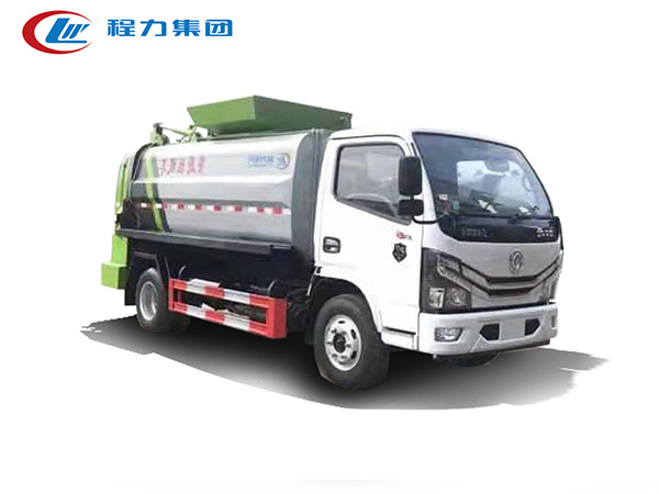 国六东风多利卡方形餐厨垃圾车