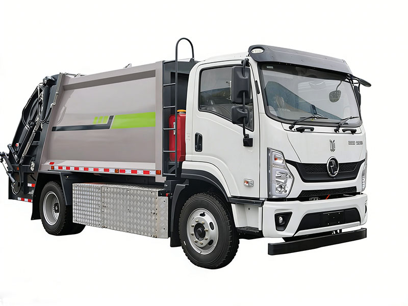 新能源纯电动陕汽12方压缩垃圾车