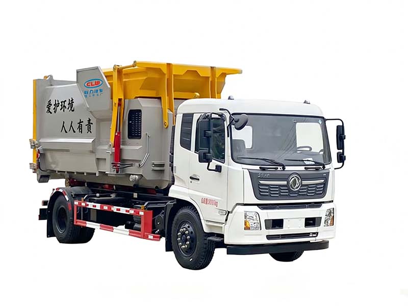 东风天锦勾臂垃圾车