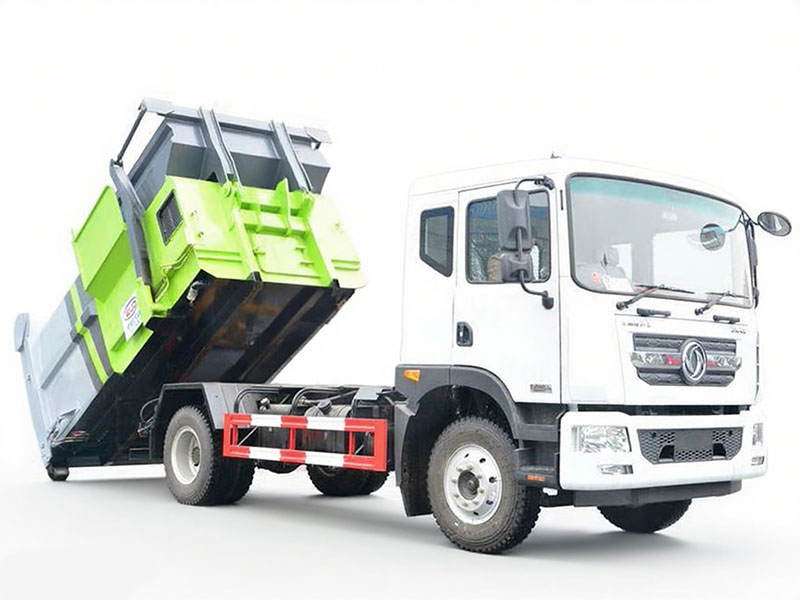 东风D9勾臂式垃圾车