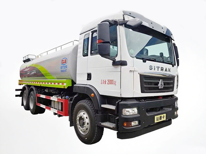 重汽汕德卡后双桥洒水车（18-22方）