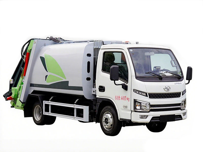 新能源纯电动上汽跃进6.5方压缩垃圾车