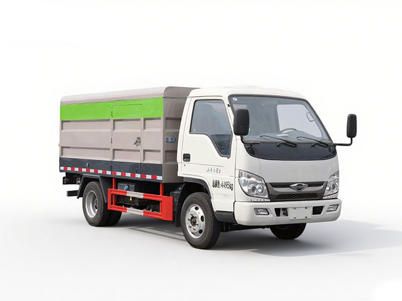 福田小卡之星密闭式桶装垃圾车