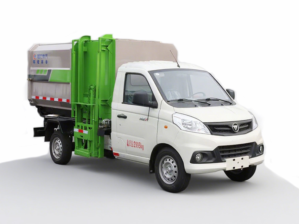 福田驭菱3方挂桶垃圾车