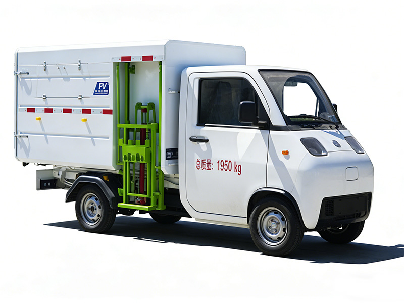 绿牌纯电动小神童挂桶垃圾车